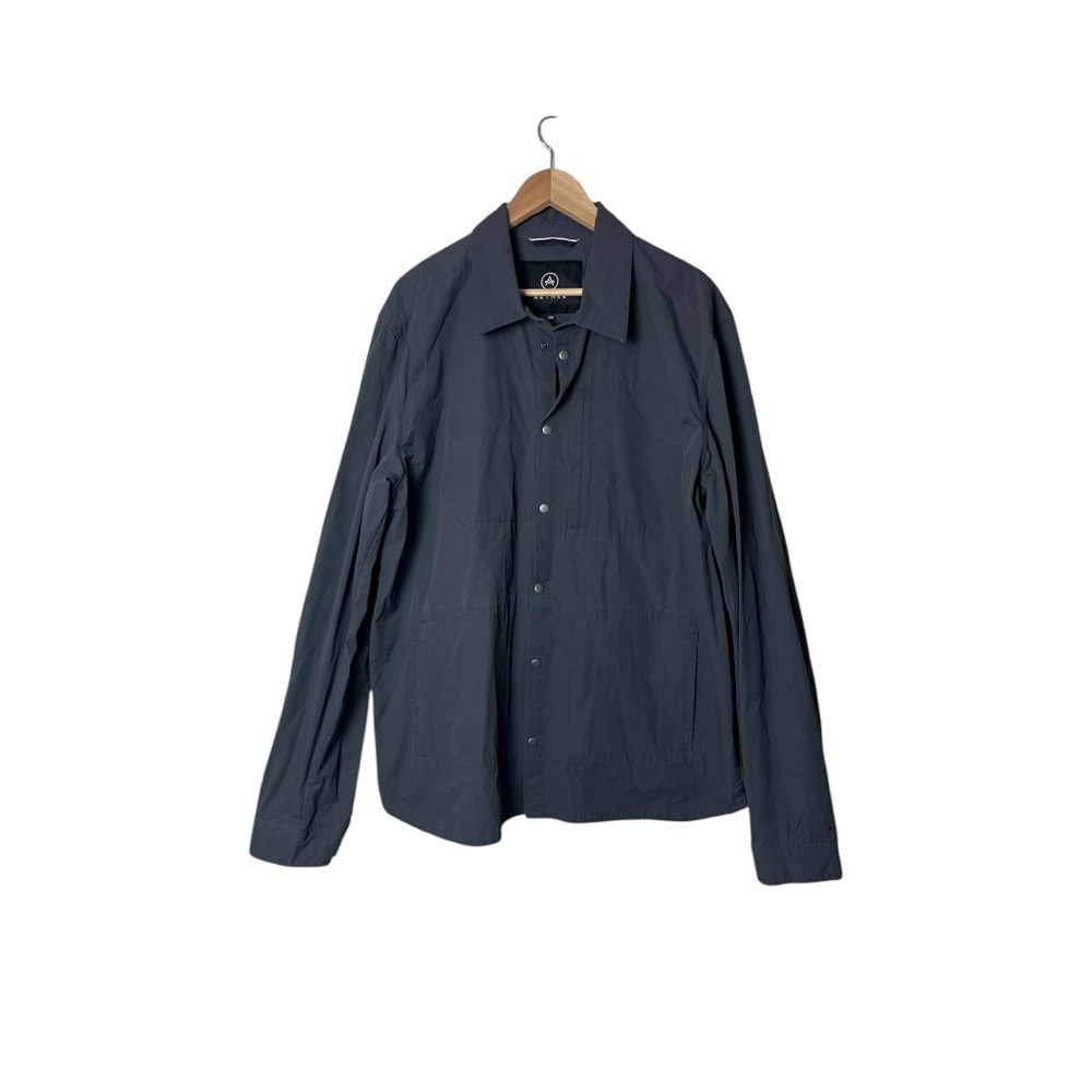 Men's Charcoal Lightweight Shirt Jacket